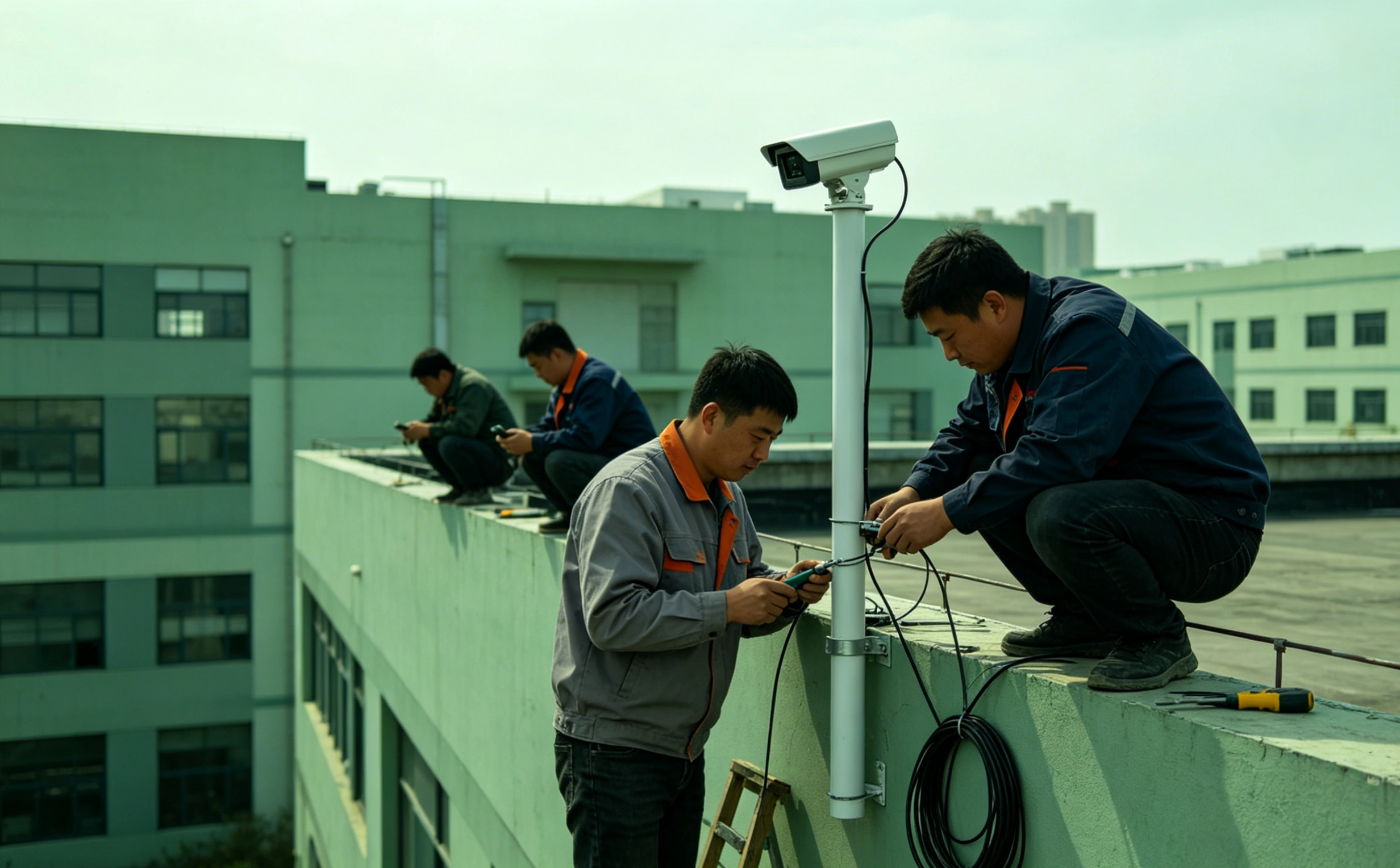 园区弱电工程现场施工图