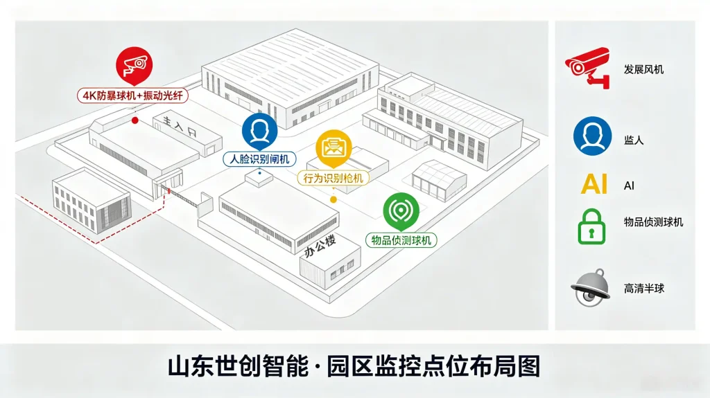 山东世创智能园区安防方案配图设计 (2)